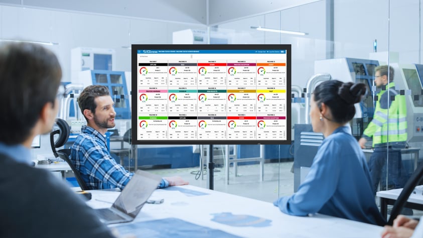 machine status dashboard